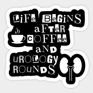 coffee Urologist Sticker